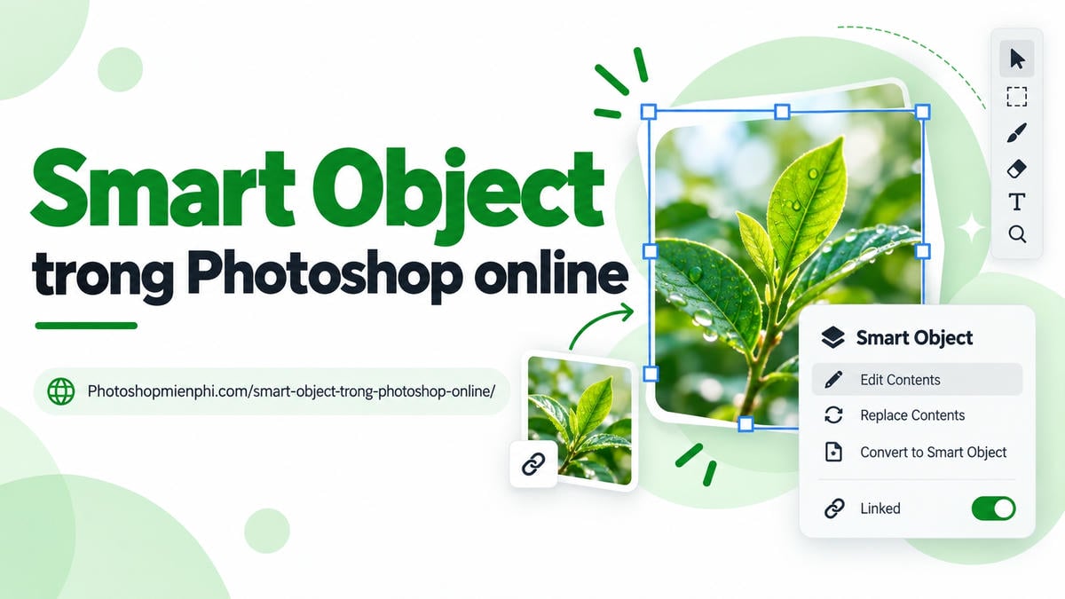 Smart Object trong Photoshop online là gì?