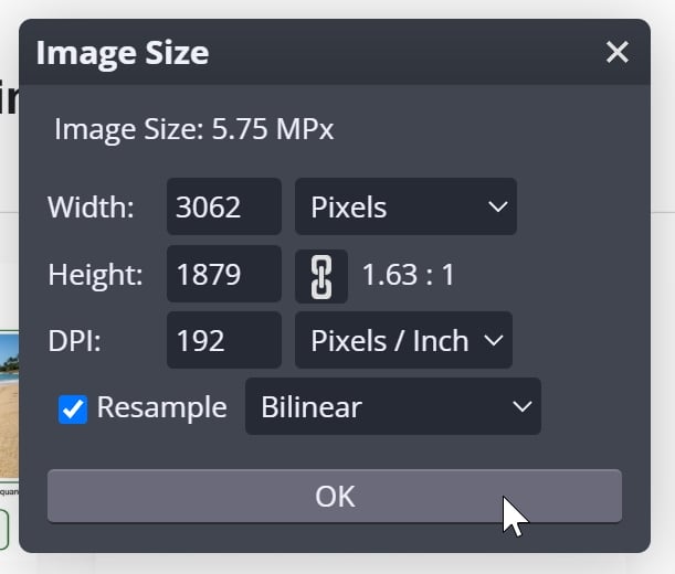 Các cách thay đổi kích thước ảnh trong Photoshop online