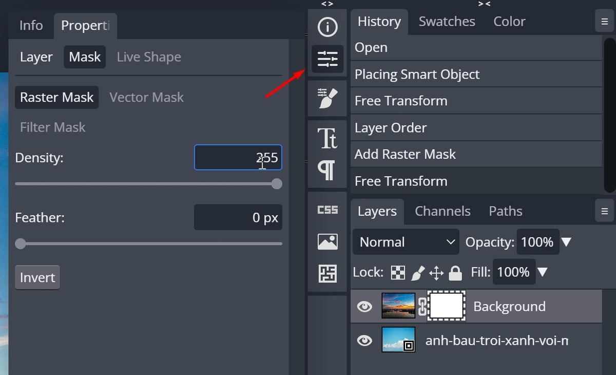 Mask trong Photoshop online là gì?